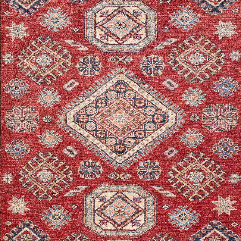 Dywan Ziegler - Kazak - 206 x 149 cm - czerwony