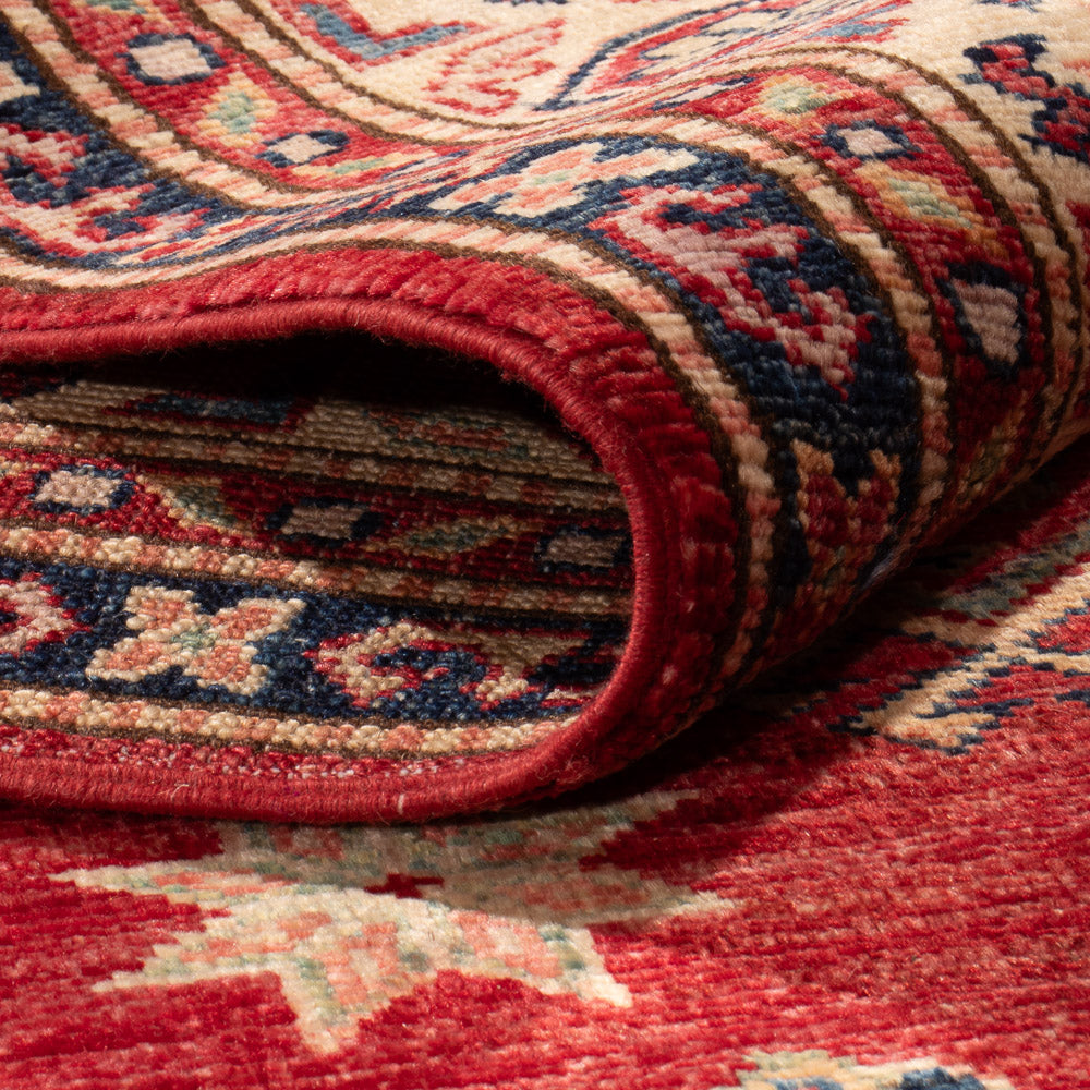 Dywan Ziegler - Kazak - 199 x 146 cm - czerwony