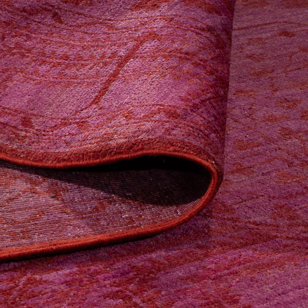 Dywan Ziegler - Modern - Vintage / kolorowy - 190 x 131 cm - fioletowy