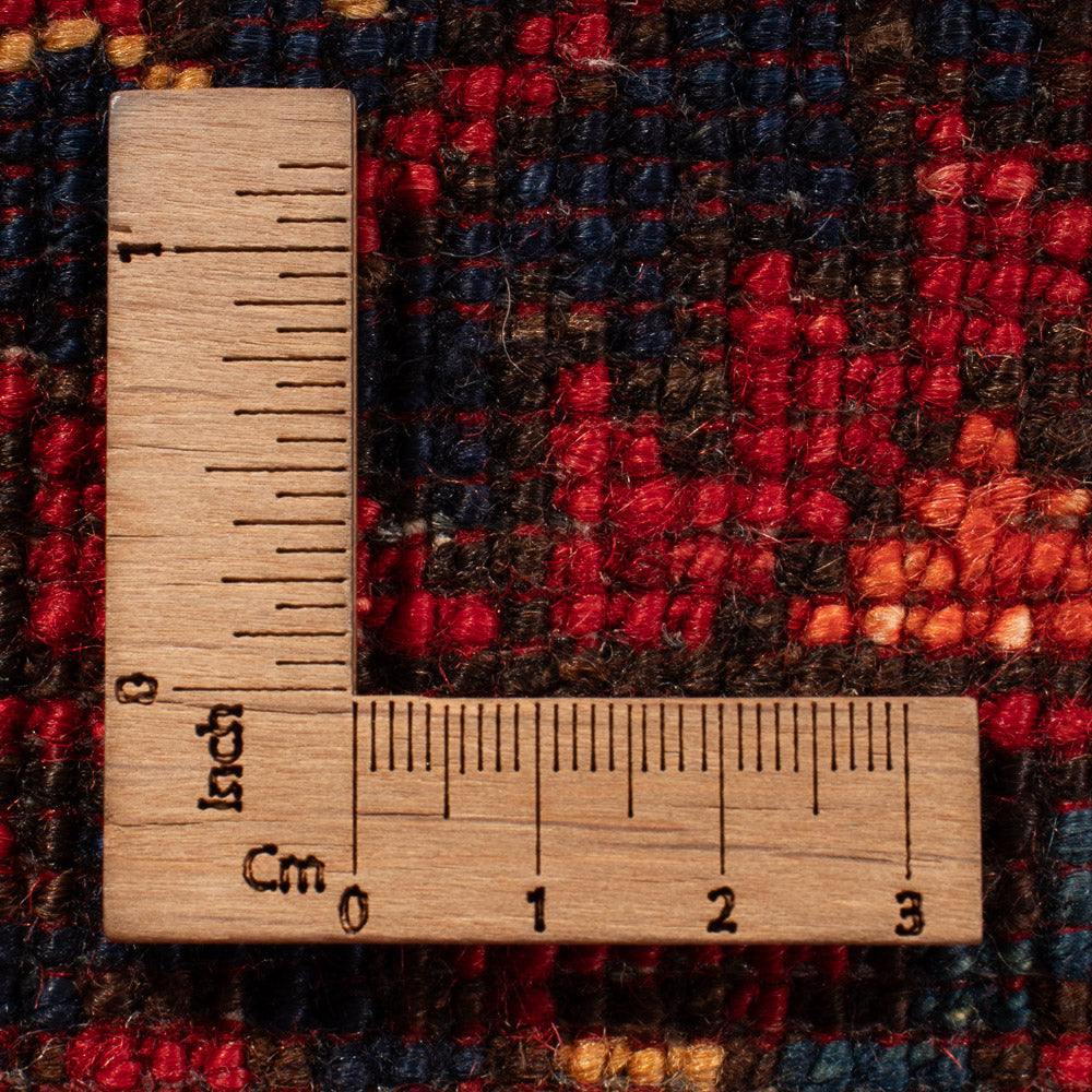 Afgański dywan - Kunduz - 205 x 153 cm - czerwony