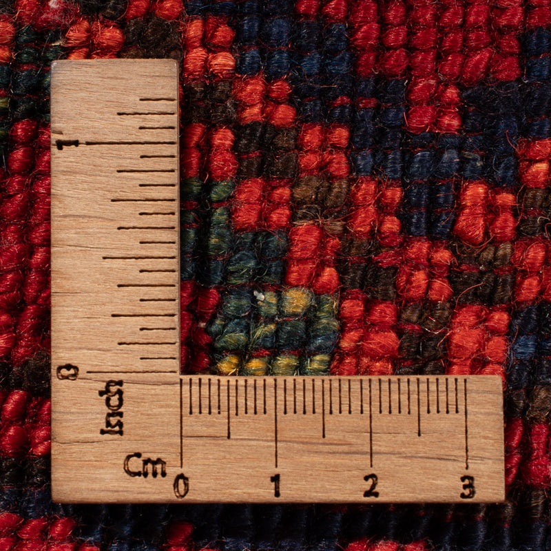 Afgański dywan - Kunduz - 194 x 156 cm - czerwony