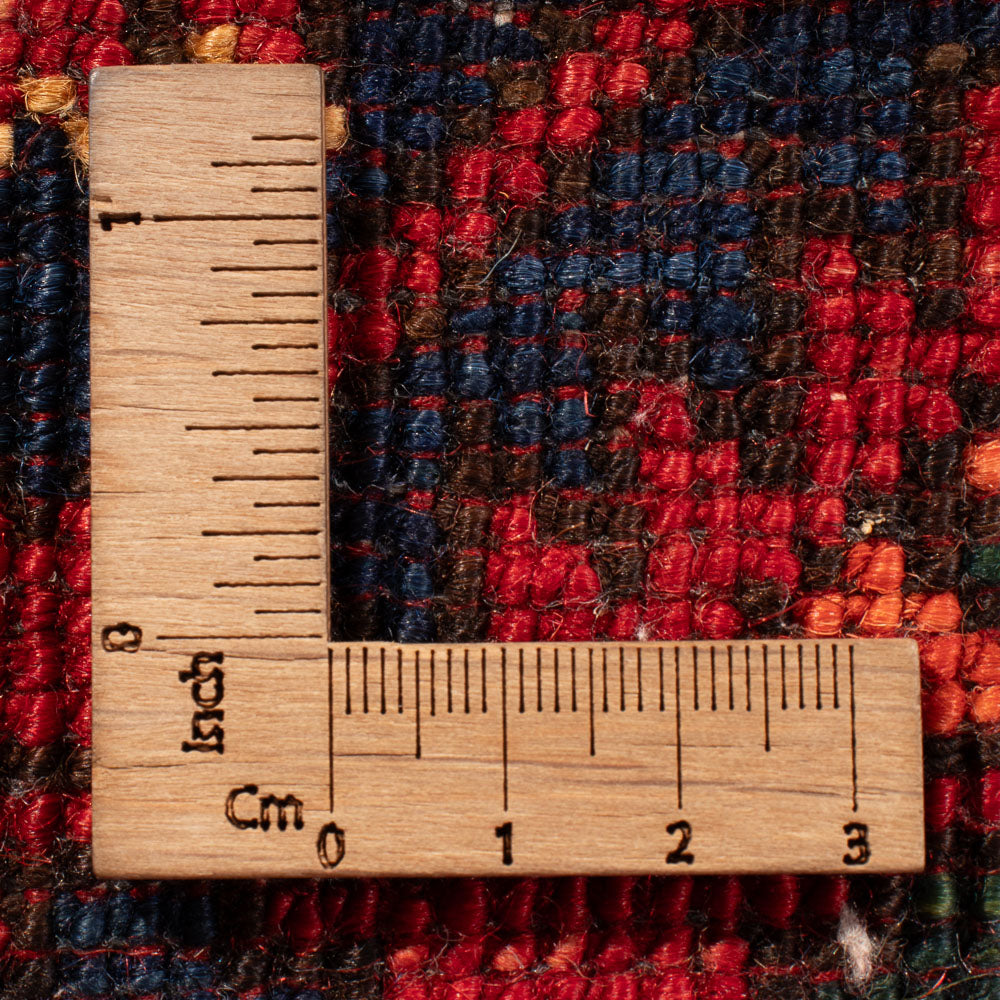 Afgański dywan - Kunduz - 204 x 151 cm - czerwony