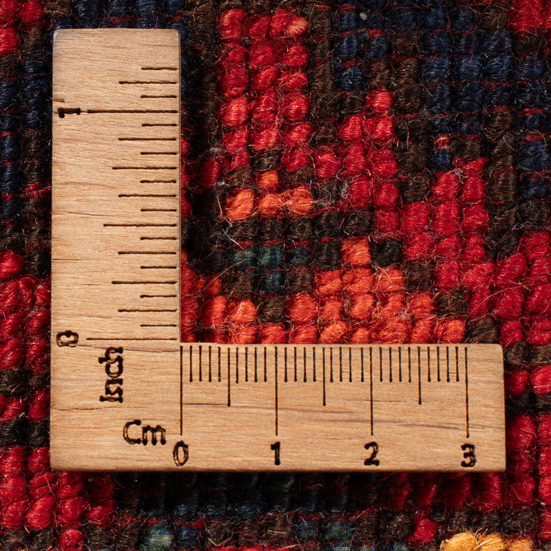 Afgański dywan - Kunduz - 198 x 155 cm - czerwony