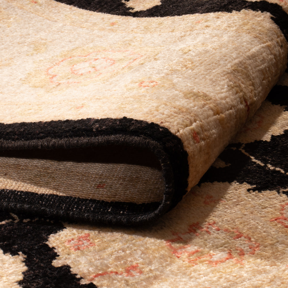 Dywan Zieglera - 197 x 151 cm - ciemnoniebieski