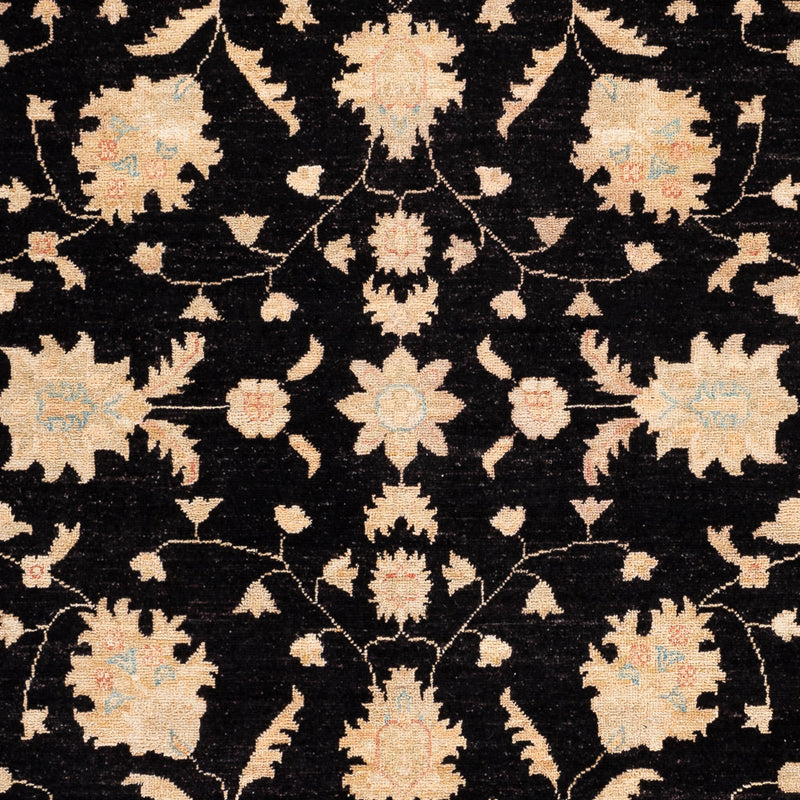 Dywan Zieglera - 204 x 151 cm - ciemnoniebieski