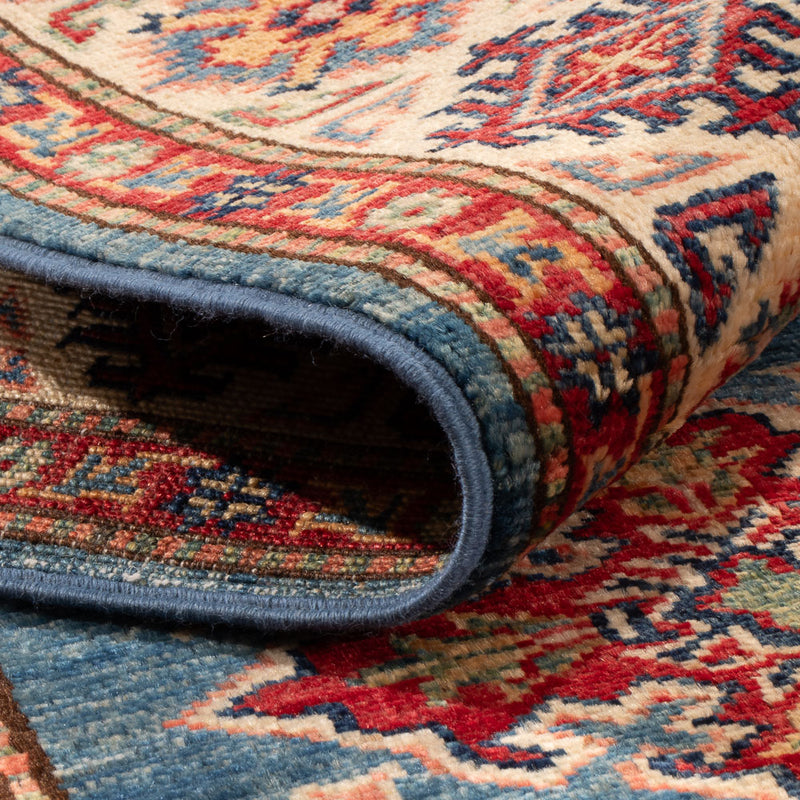 Dywan Ziegler - Kazak - Royal - 166 x 118 cm - niebieski