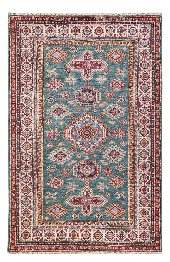 Dywan Ziegler - Kazak - Royal - 182 x 117 cm - zielona