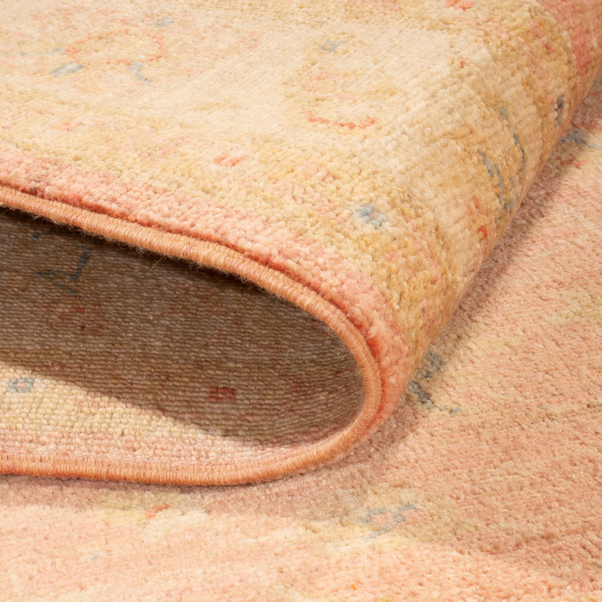 Dywan Zieglera - 167 x 123 cm - pomarańczowy