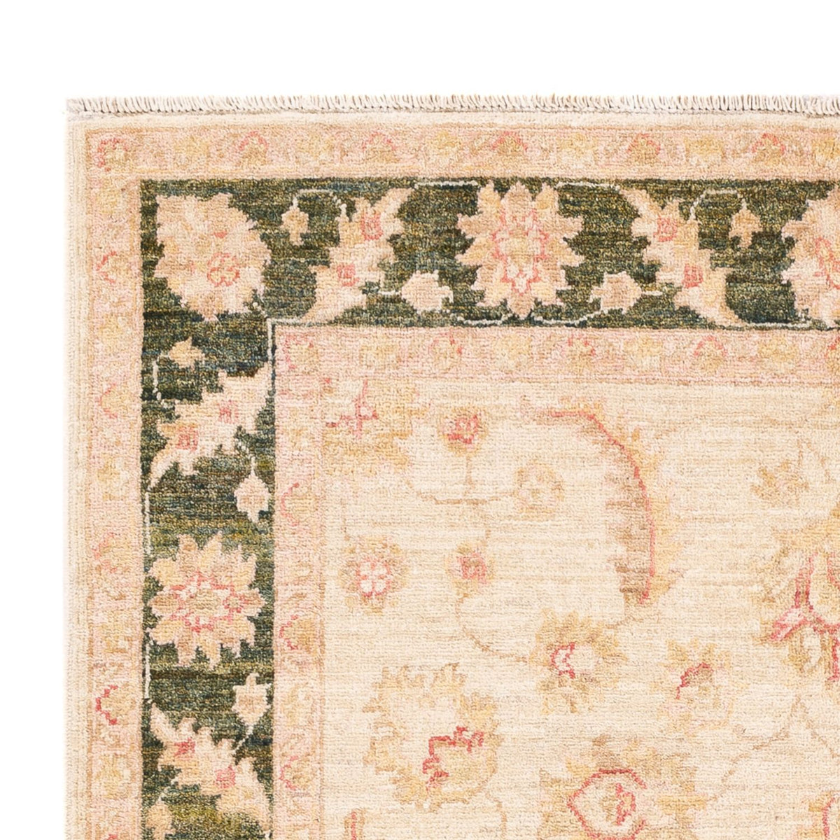 Dywan Zieglera - 182 x 125 cm - naturalna biel