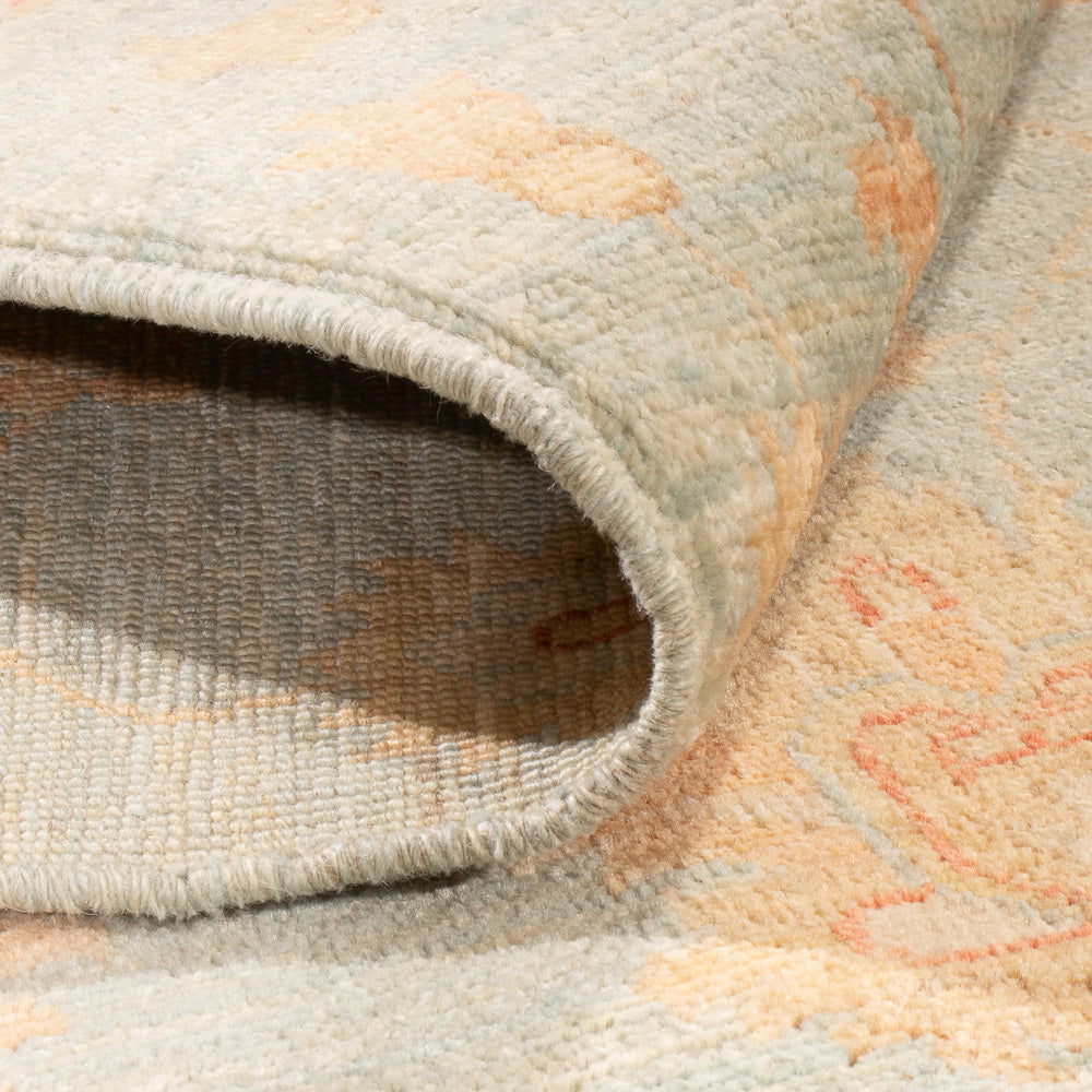 Dywan Zieglera - 185 x 121 cm - morski błękit