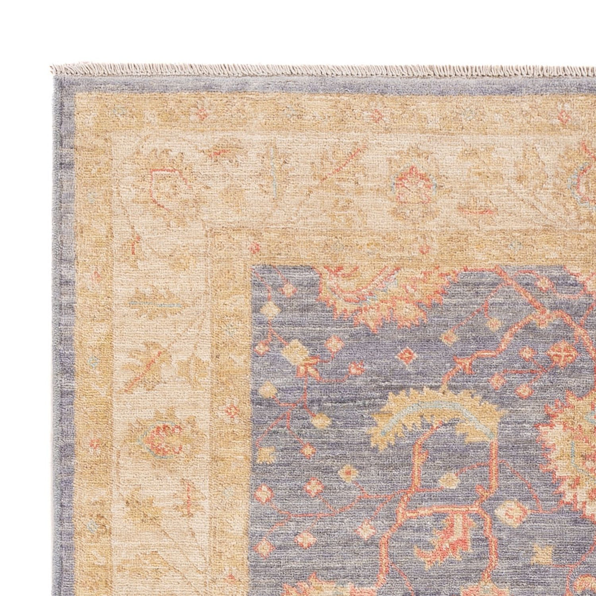 Dywan Zieglera - 175 x 118 cm - morski błękit