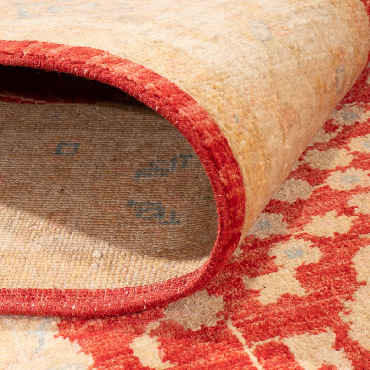 Dywan Zieglera - 181 x 123 cm - czerwony