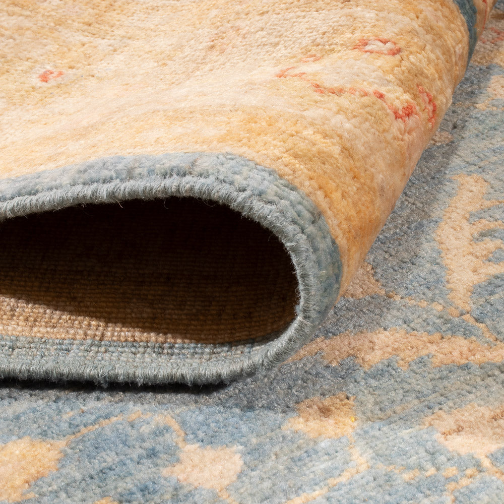 Dywan Zieglera - 180 x 122 cm - niebieski