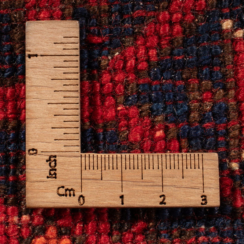 Dywan afgański - 183 x 125 cm - czerwony