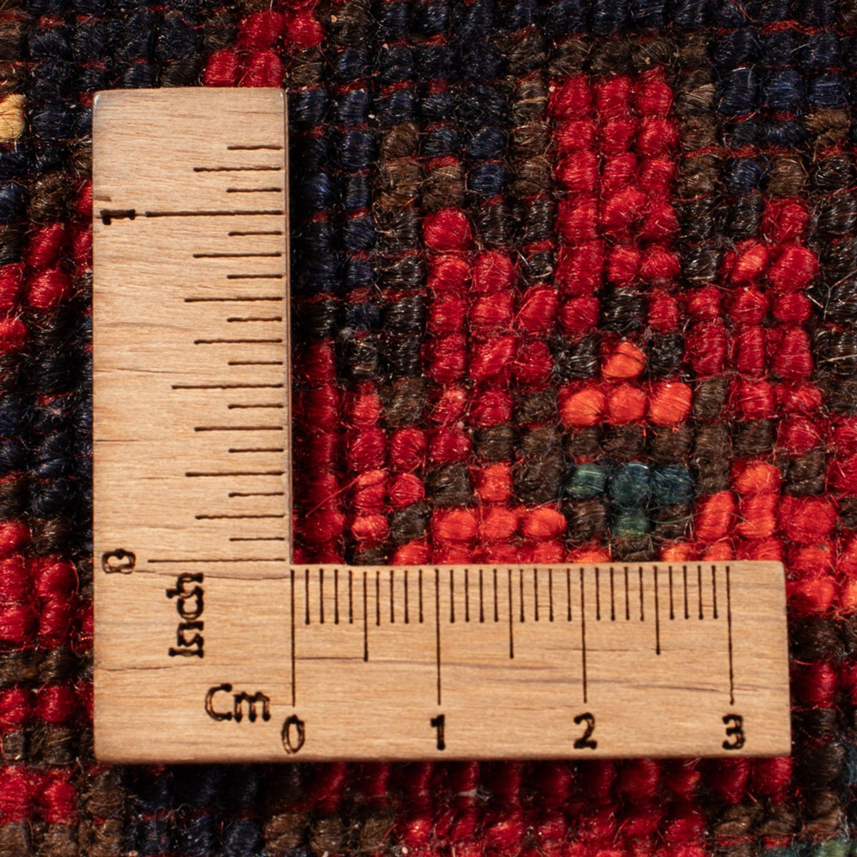 Dywan afgański - 181 x 122 cm - czerwony