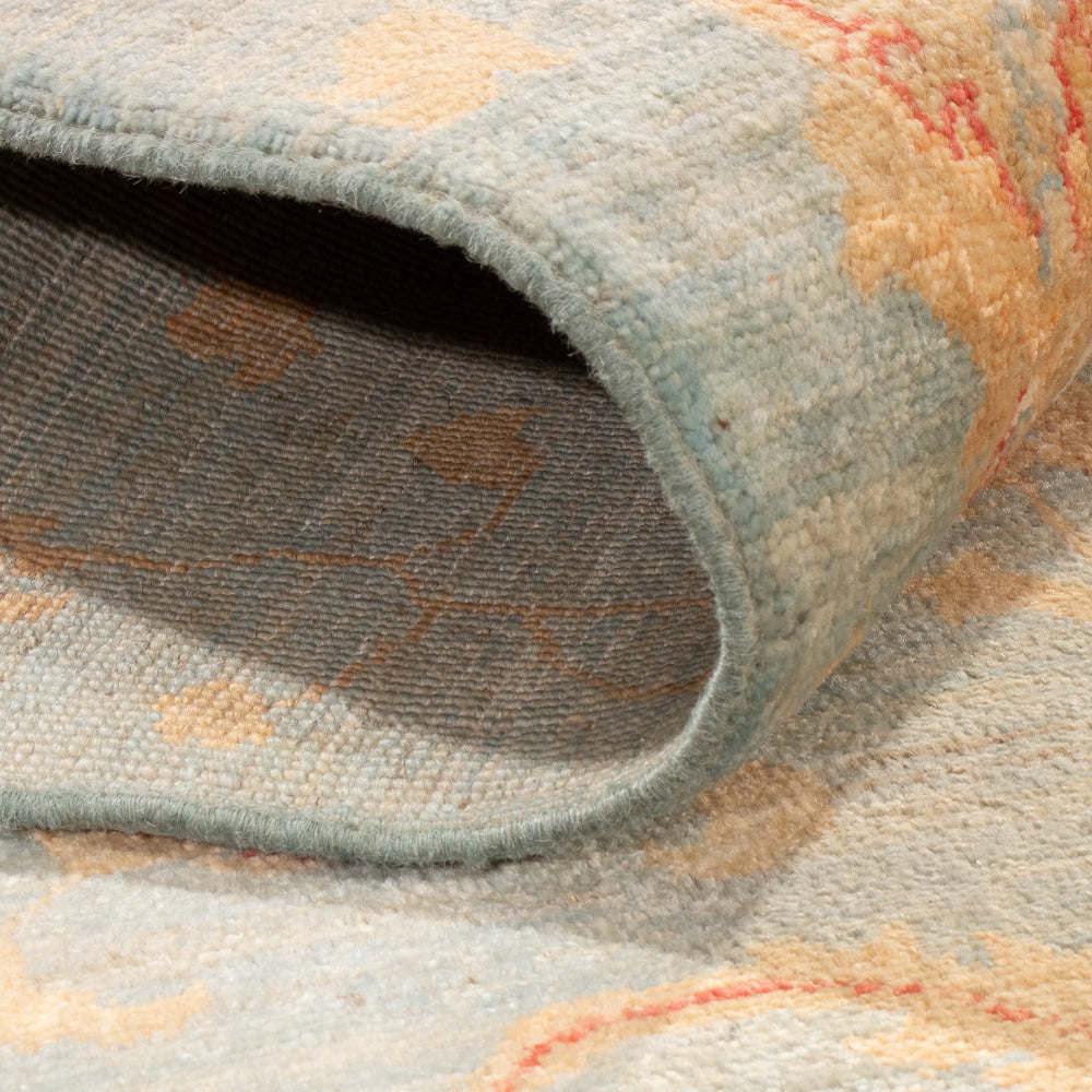 Dywan Zieglera - 179 x 121 cm - morski błękit