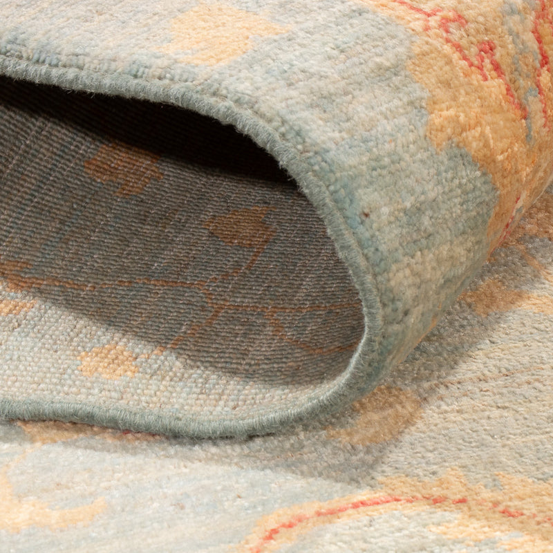 Dywan Zieglera - 179 x 121 cm - morski błękit