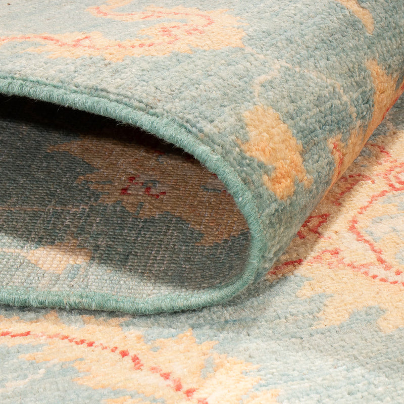 Dywan Zieglera - 179 x 125 cm - morski błękit