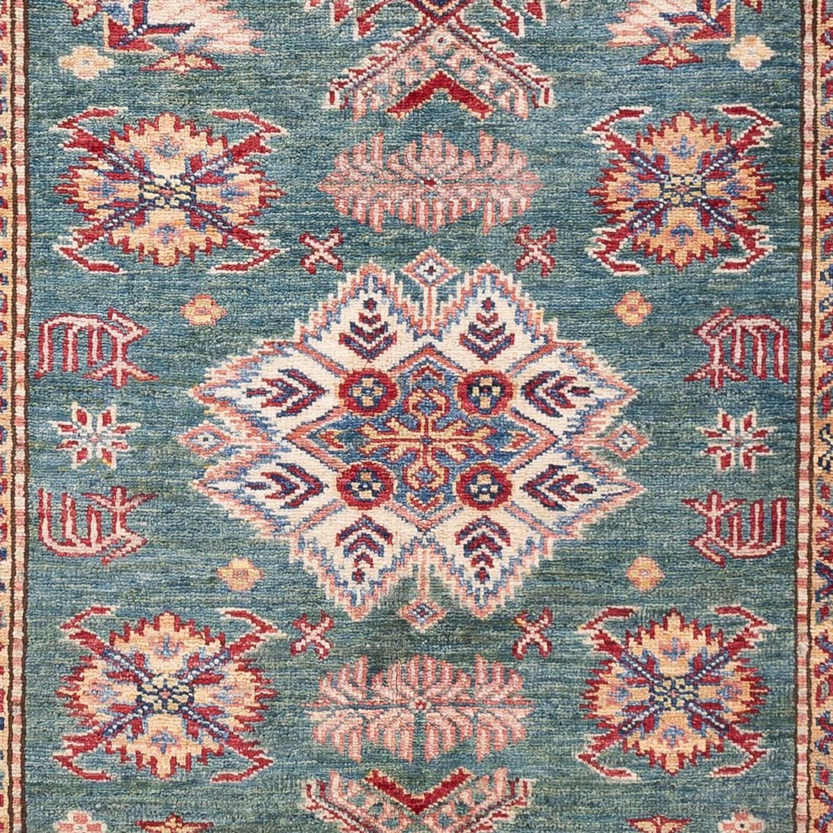 Dywan Ziegler - Kazak - Royal - 174 x 118 cm - morski błękit