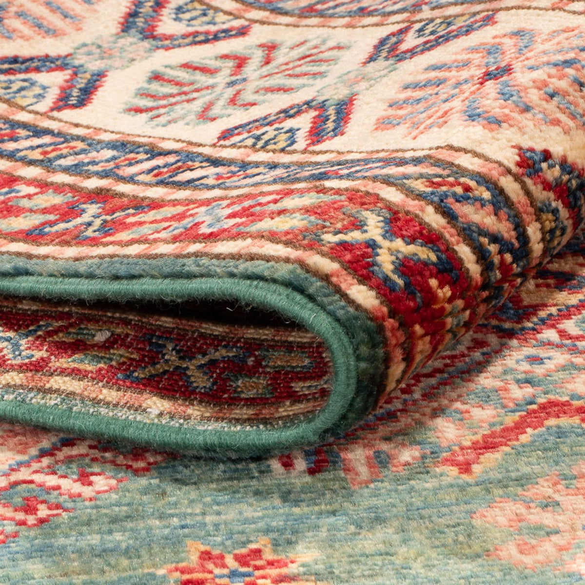 Dywan Ziegler - Kazak - Royal - 174 x 118 cm - morski błękit