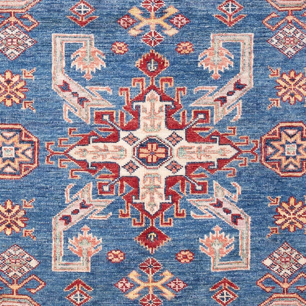 Dywan Ziegler - Kazak - Royal - 182 x 117 cm - niebieski