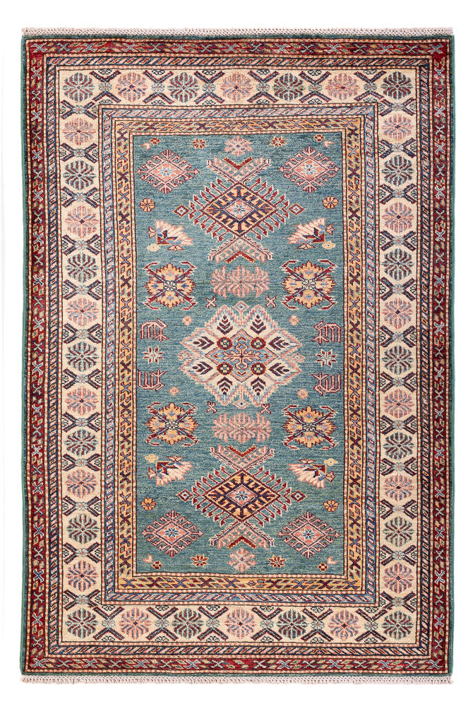 Dywan Ziegler - Kazak - Royal - 183 x 121 cm - zieleń morska