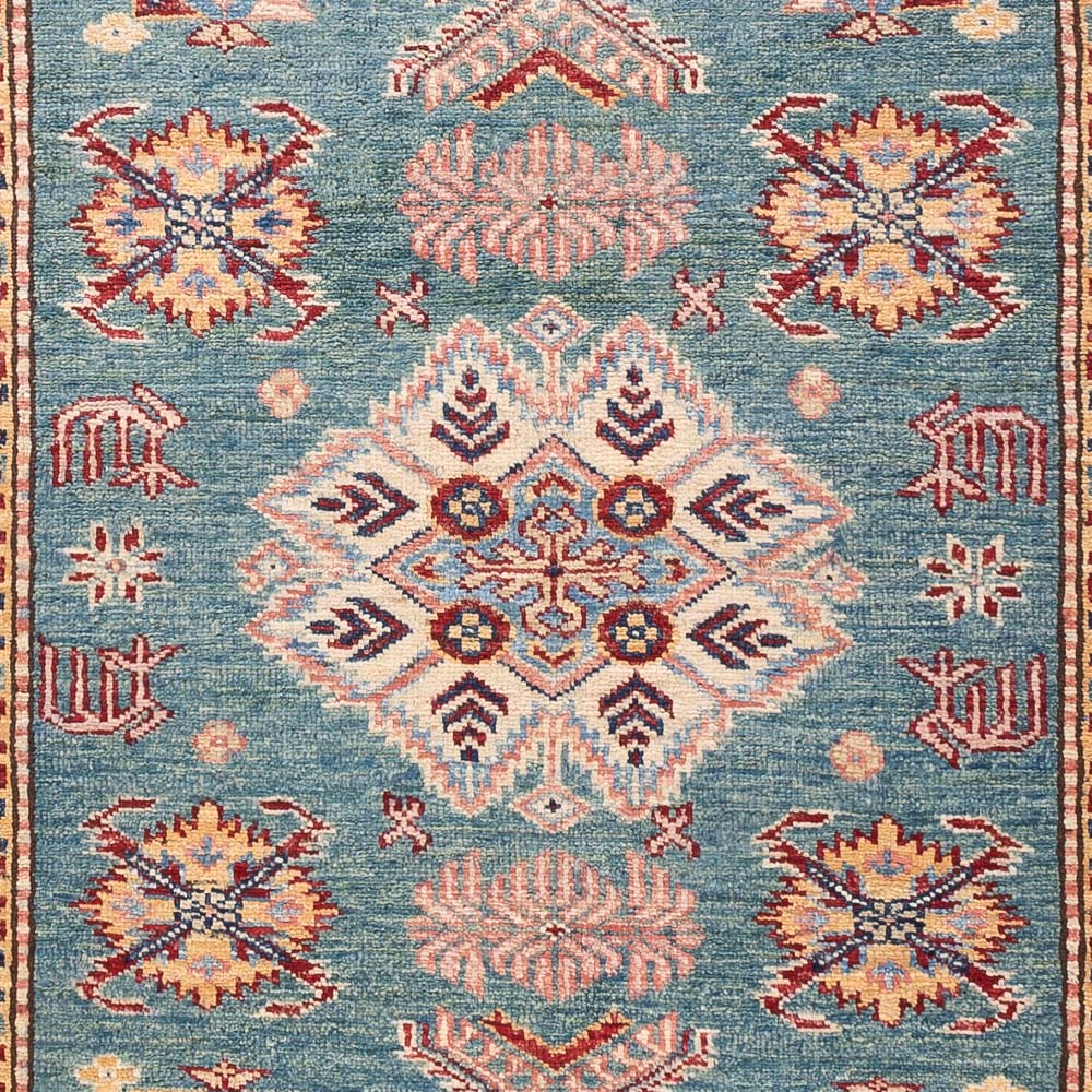 Dywan Ziegler - Kazak - Royal - 183 x 121 cm - zieleń morska