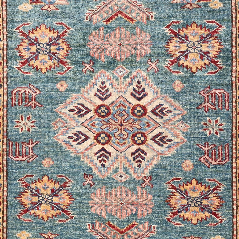 Dywan Ziegler - Kazak - Royal - 183 x 121 cm - zieleń morska
