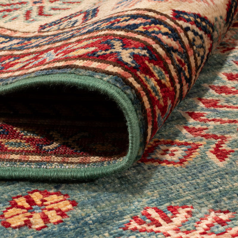 Dywan Ziegler - Kazak - Royal - 183 x 121 cm - zieleń morska