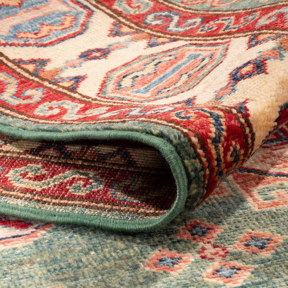 Dywan Ziegler - Kazak - Royal - 181 x 119 cm - zieleń morska