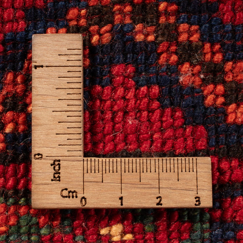 Dywan afgański - 180 x 121 cm - czerwony