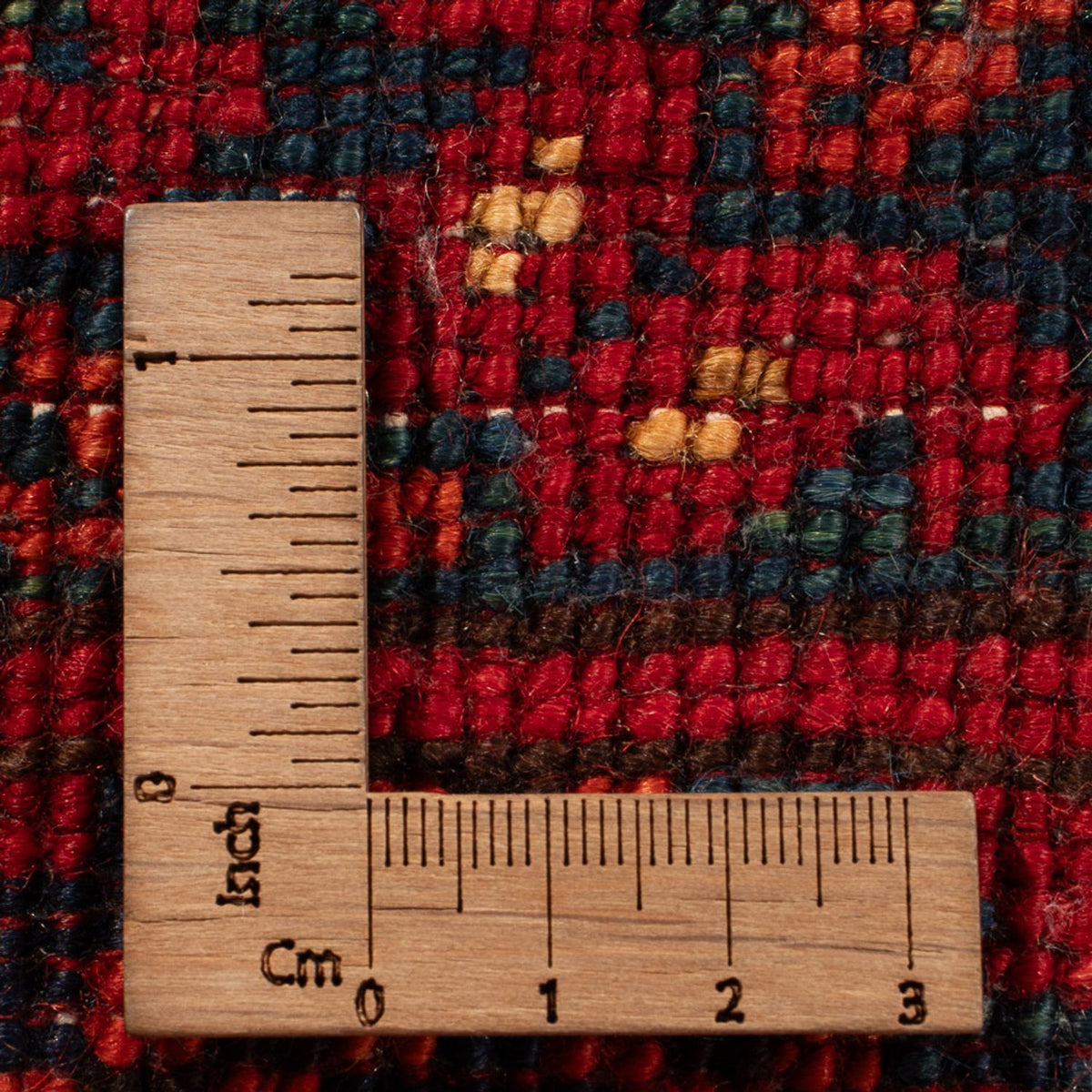 Dywan afgański - 180 x 124 cm - czerwony