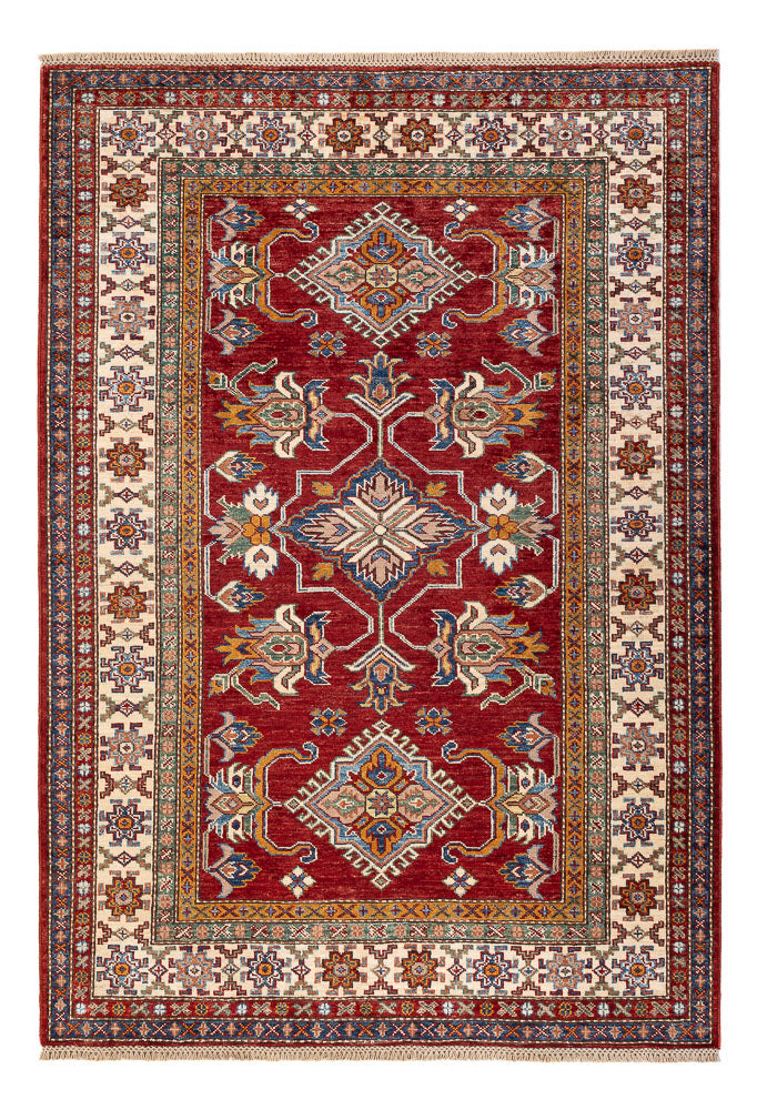 Dywan Ziegler - Kazak - Royal - 178 x 122 cm - bordowa czerwień