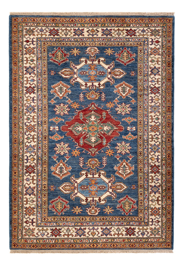 Dywan Ziegler - Kazak - Royal - 170 x 122 cm - ciemnoniebieski