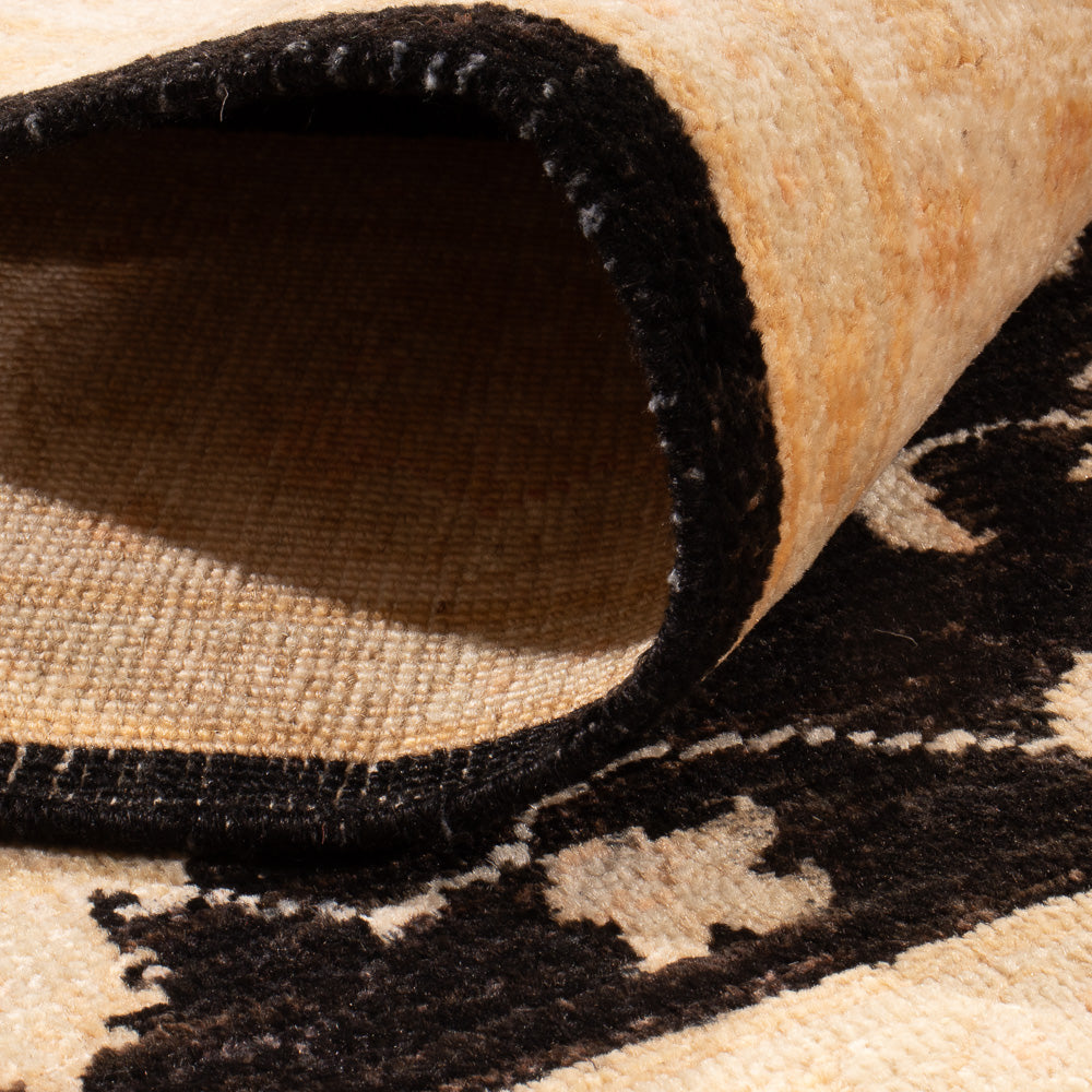 Dywan Zieglera - 175 x 118 cm - czarny