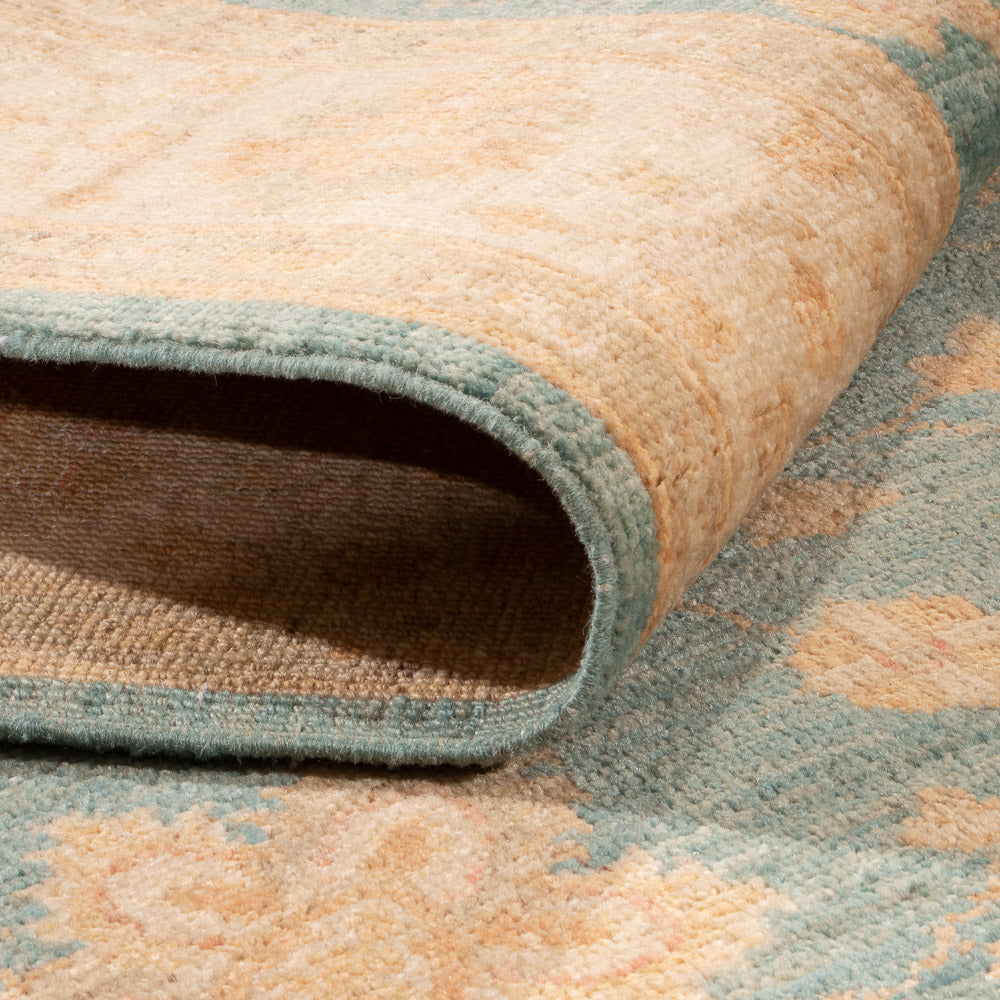 Dywan Zieglera - 185 x 122 cm - morski błękit