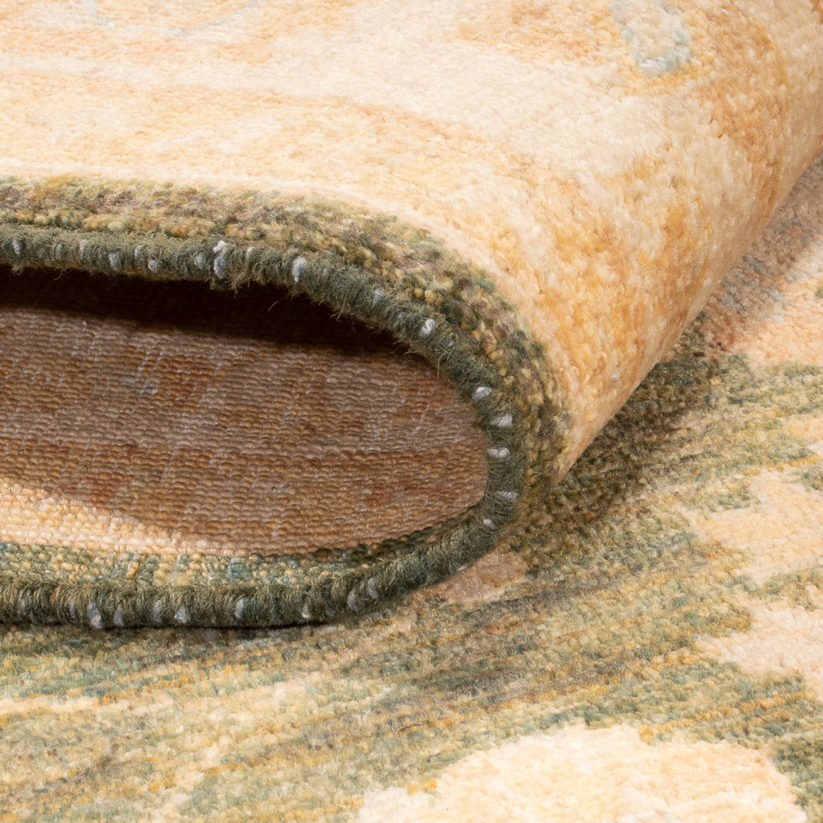 Dywan Zieglera - 183 x 119 cm - oliwkowa zieleń