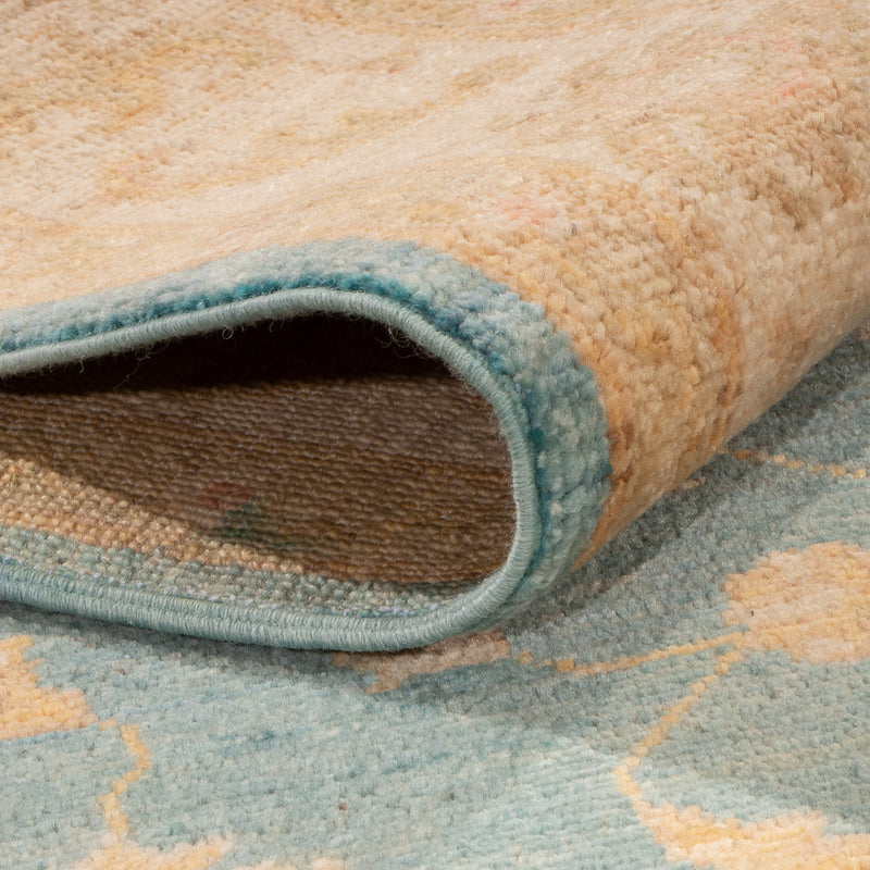 Dywan Zieglera - 177 x 122 cm - morski błękit