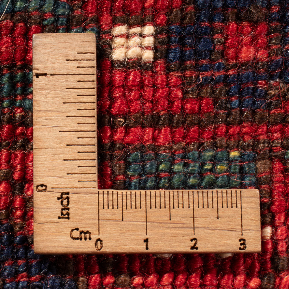 Afgański dywan - Kunduz - 296 x 217 cm - czerwony