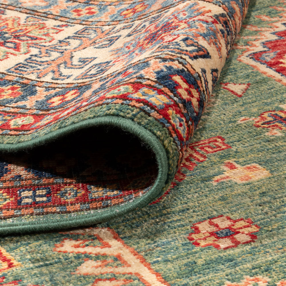 Dywan Ziegler - Kazak - 290 x 198 cm - jasnozielony