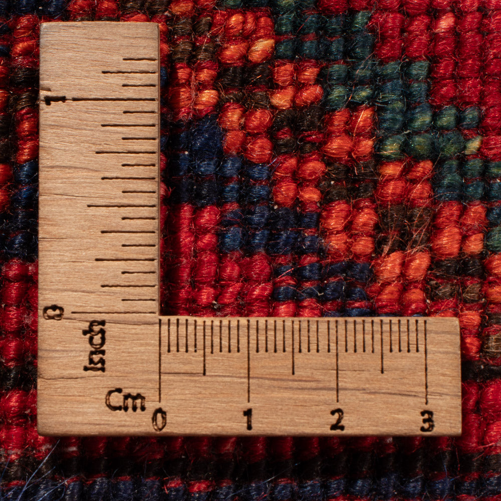 Afgański dywan - Kunduz - 305 x 203 cm - czerwony