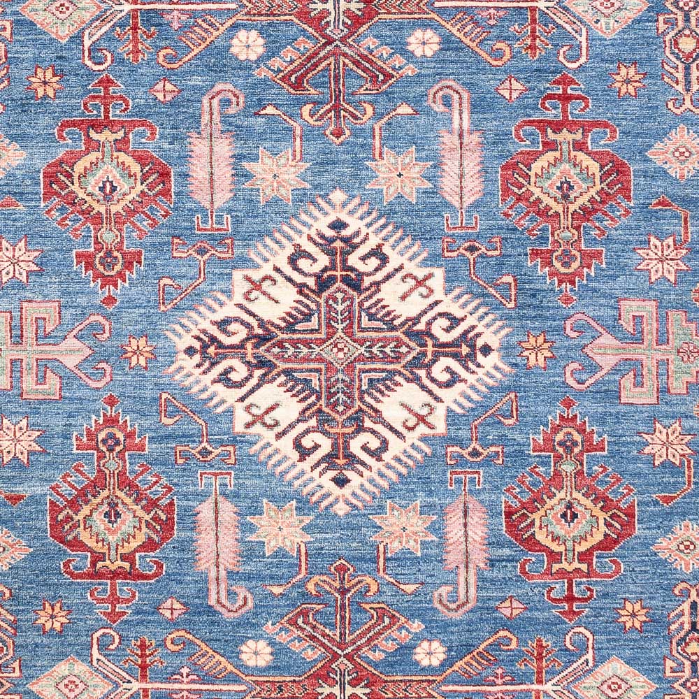 Dywan Ziegler - Kazak - 301 x 201 cm - niebieski