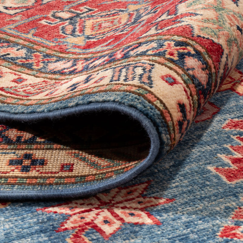 Dywan Ziegler - Kazak - 301 x 201 cm - niebieski