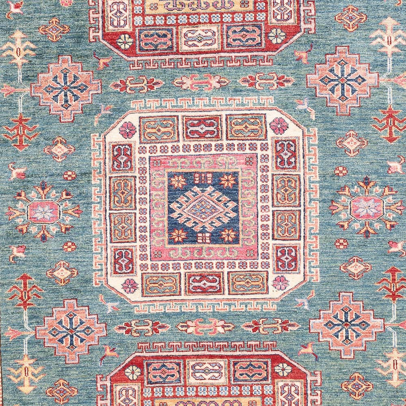 Dywan Ziegler - Kazak - 296 x 204 cm - zielona