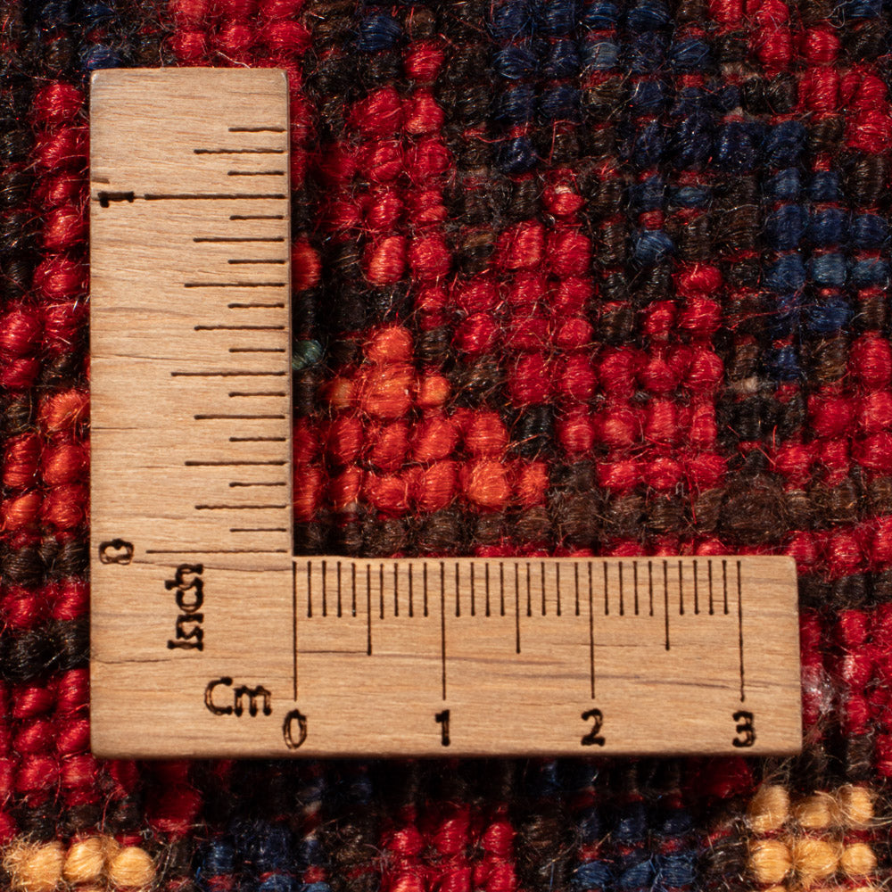 Afgański dywan - Kunduz - 299 x 220 cm - czerwony