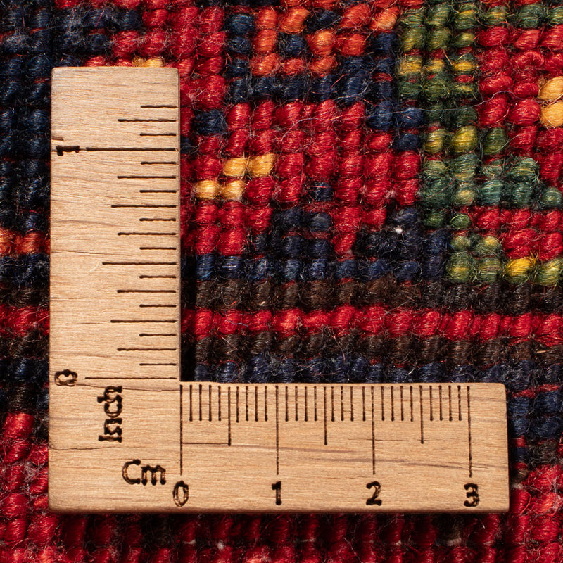 Afgański dywan - Kunduz - 301 x 200 cm - czerwony