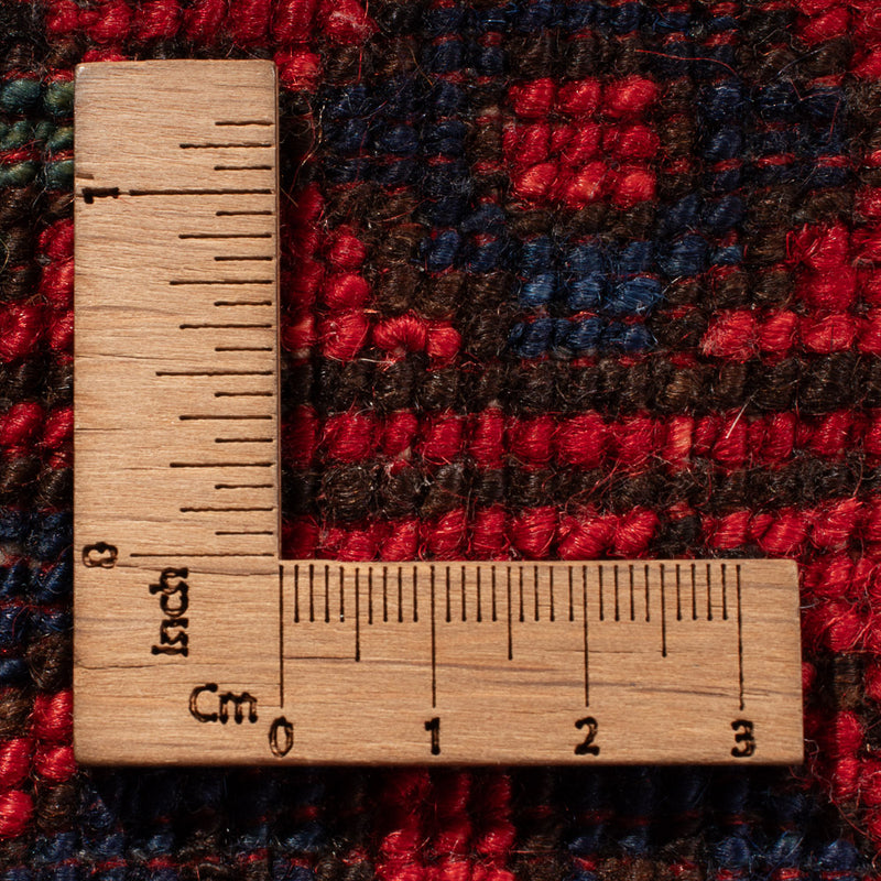 Afgański dywan - Kunduz - 296 x 214 cm - czerwony