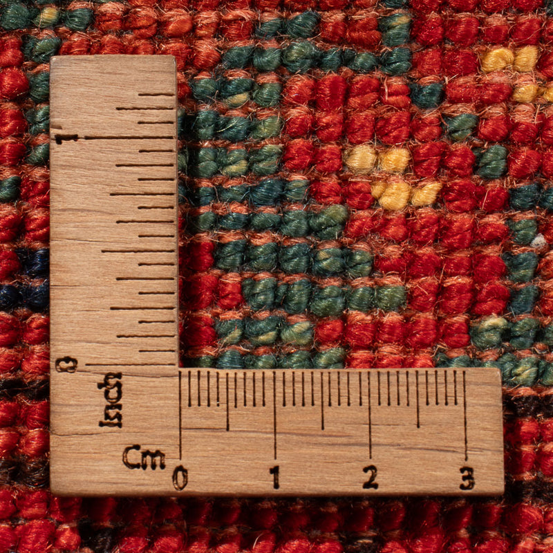 Afgański dywan - Kunduz - 305 x 209 cm - czerwony