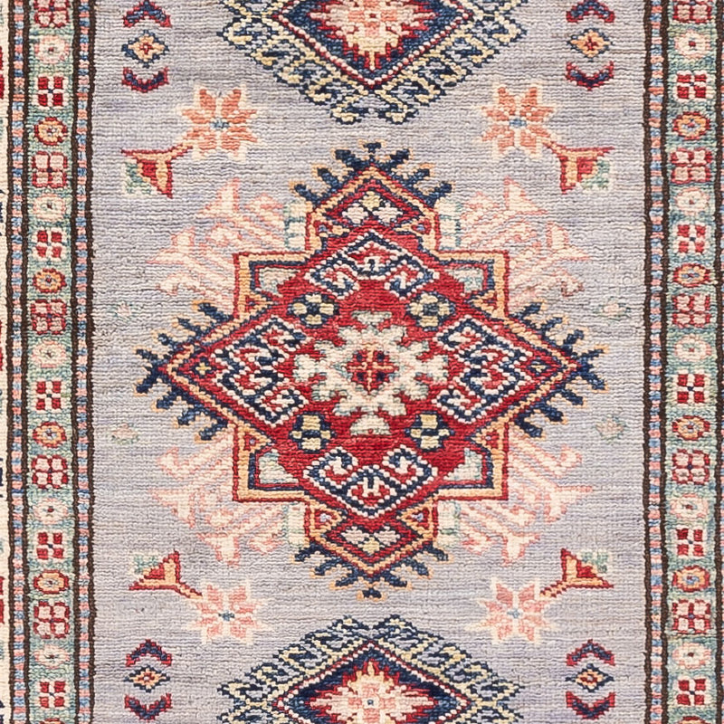 Biegacz Dywan Ziegler - Kazak - 242 x 77 cm - łososiowy