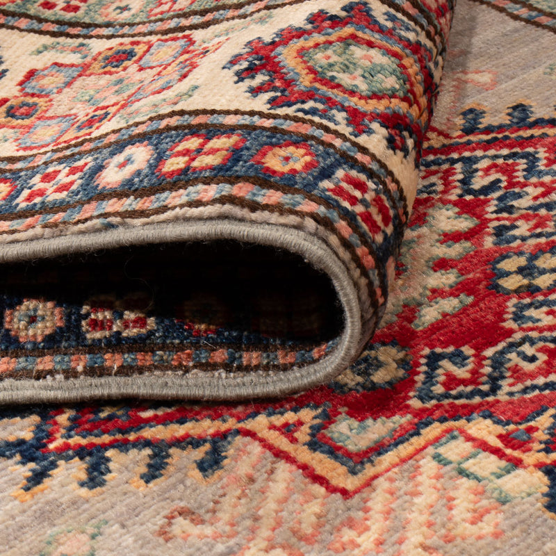 Biegacz Dywan Ziegler - Kazak - 242 x 77 cm - łososiowy